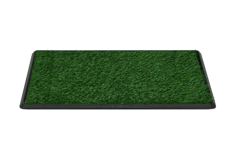 Dyretoalett med skuff og kunstgress grønn 76x51x3 cm WC - Sport & fritid - Til dyrene - For hund - Hundetilbehør & hundeaccessoarer - Hundebæsjposer & Valpematte