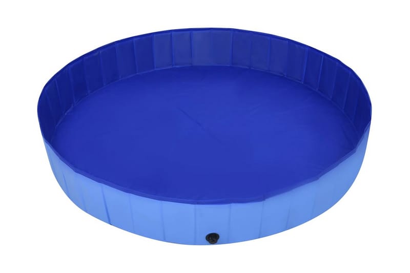 Sammenleggbart hundebasseng 300x40 cm blå PVC - Sport & fritid - Til dyrene - For hund - Hundetilbehør & hundeaccessoarer