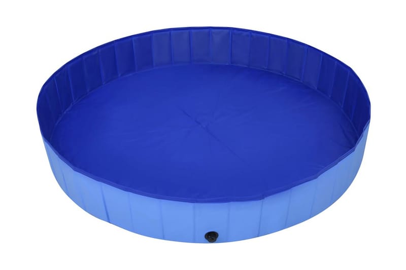 Sammenleggbart hundebasseng blå 200x30 cm PVC - Sport & fritid - Til dyrene - For hund - Hundetilbehør & hundeaccessoarer