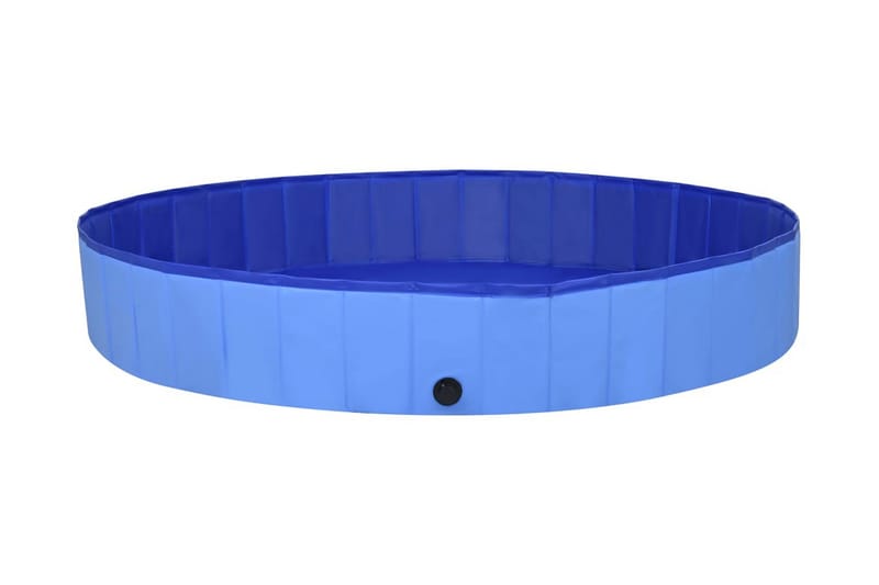 Sammenleggbart hundebasseng blå 200x30 cm PVC - Sport & fritid - Til dyrene - For hund - Hundetilbehør & hundeaccessoarer