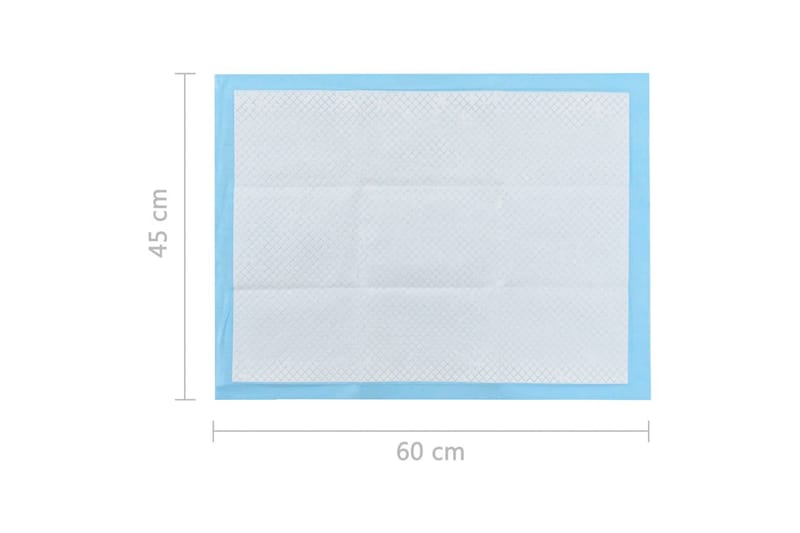 Dyretreningsmatter 100 stk 60x45 cm ikke-vevet stoff - Sport & fritid - Til dyrene - For hund - Hundetilbehør & hundeaccessoarer - Hundeteppe & hundeseng