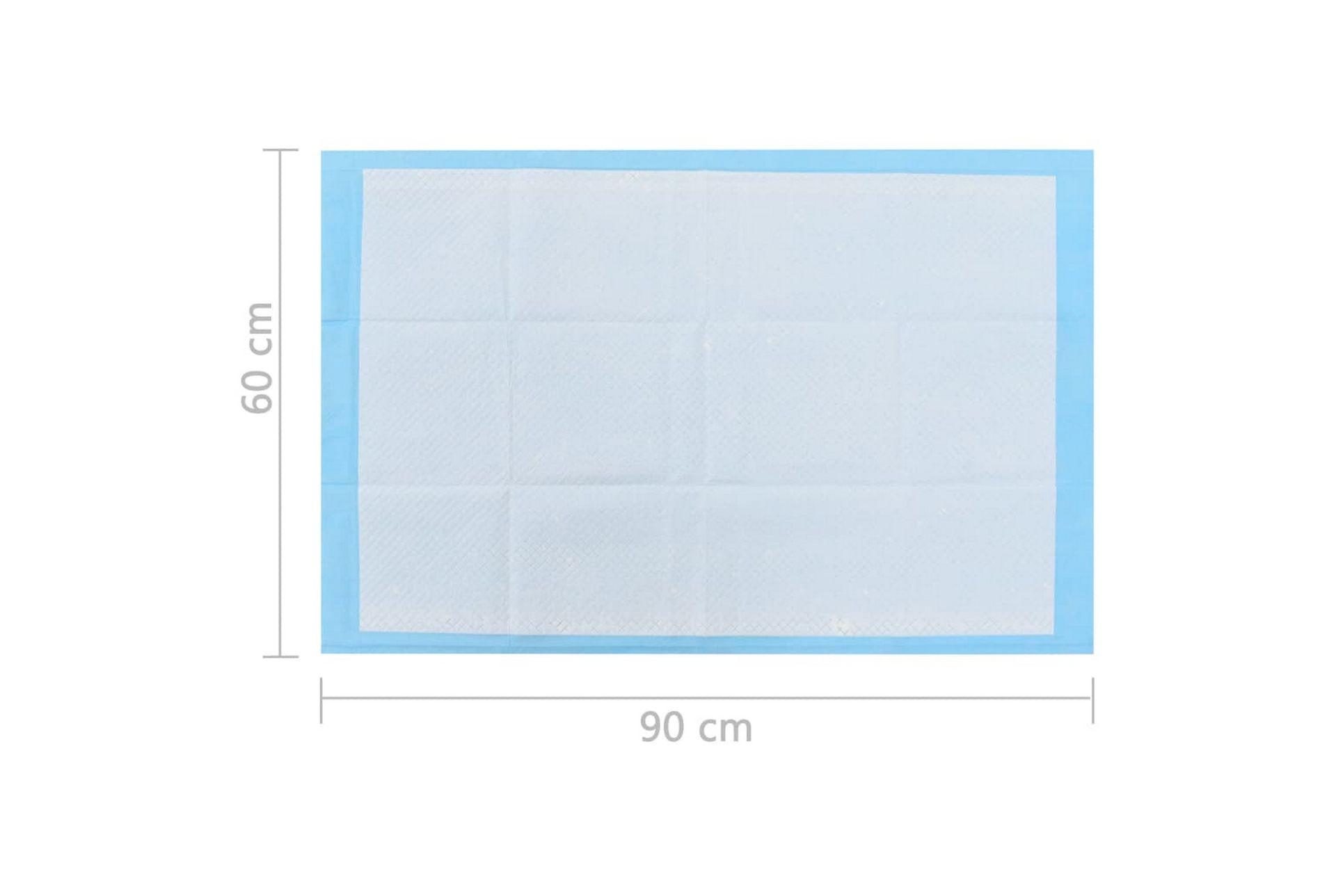 Dyretreningsmatter 100 stk 90x60 cm ikke-vevet stoff - Sport & fritid - Til dyrene - For hund - Hundetilbehør & hundeaccessoarer - Hundeteppe & hundeseng