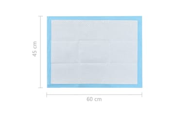 Dyretreningsmatter 200 stk 60x45 cm ikke-vevet stoff - Sport & fritid - Til dyrene - For hund - Hundetilbehør & hundeaccessoarer - Hundeteppe & hundeseng