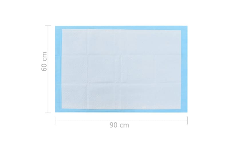 Dyretreningsmatter 400 stk 90x60 cm ikke-vevet stoff - Sport & fritid - Til dyrene - For hund - Hundetilbehør & hundeaccessoarer - Hundeteppe & hundeseng