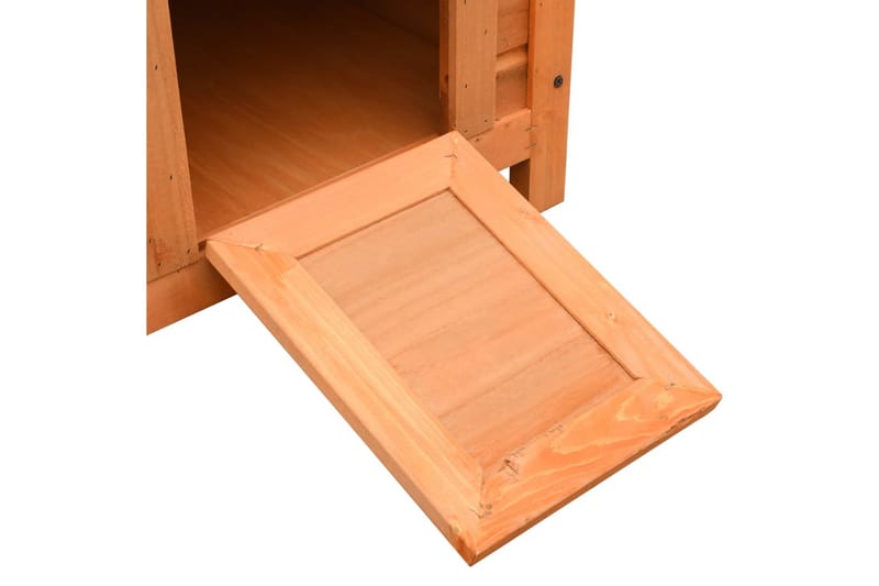 Kattehus heltre furu & gran 50x46x43,5 cm - Sport & fritid - Til dyrene - Katt - Kattemøbler - Kattehus