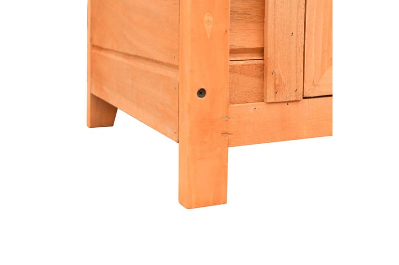 Kattehus heltre furu & gran 50x46x43,5 cm - Sport & fritid - Til dyrene - Katt - Kattemøbler - Kattehus