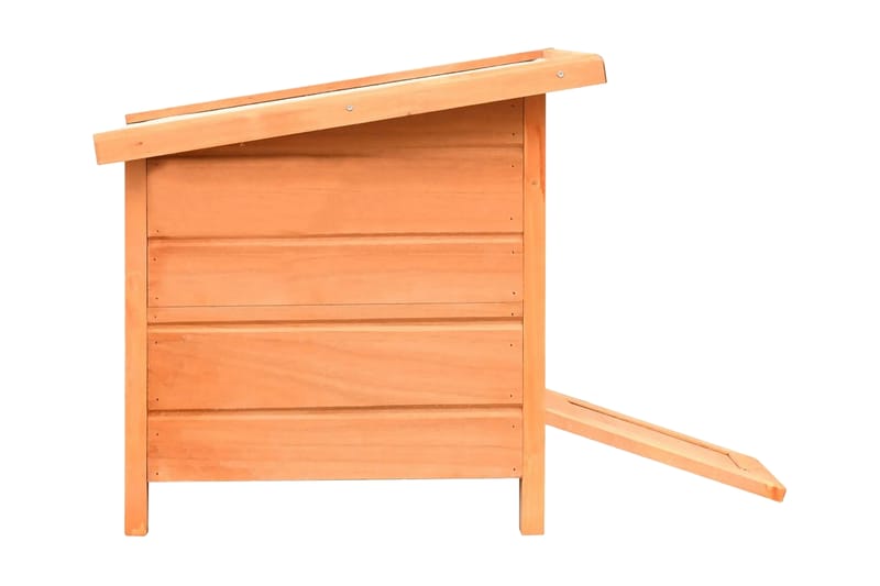 Kattehus heltre furu & gran 50x46x43,5 cm - Sport & fritid - Til dyrene - Katt - Kattemøbler - Kattehus
