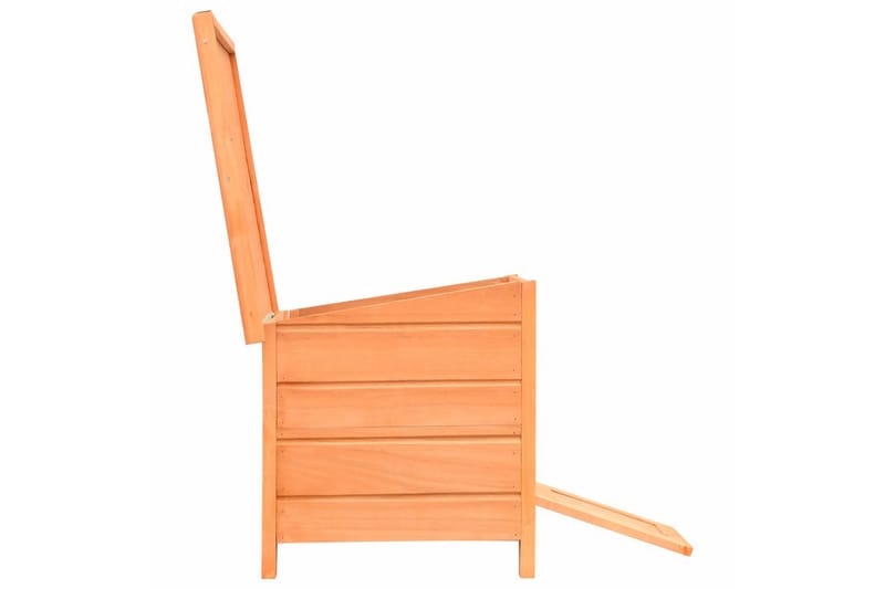 Kattehus heltre furu & gran 50x46x43,5 cm - Sport & fritid - Til dyrene - Katt - Kattemøbler - Kattehus