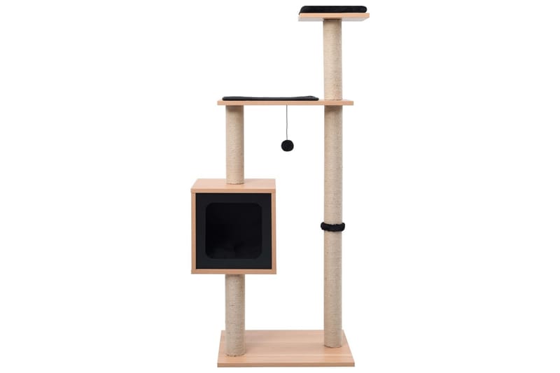 Kattetre med klorematte i sisal 123 cm - Sport & fritid - Til dyrene - Katt - Kattemøbler - Klorestativ & kloremøbler