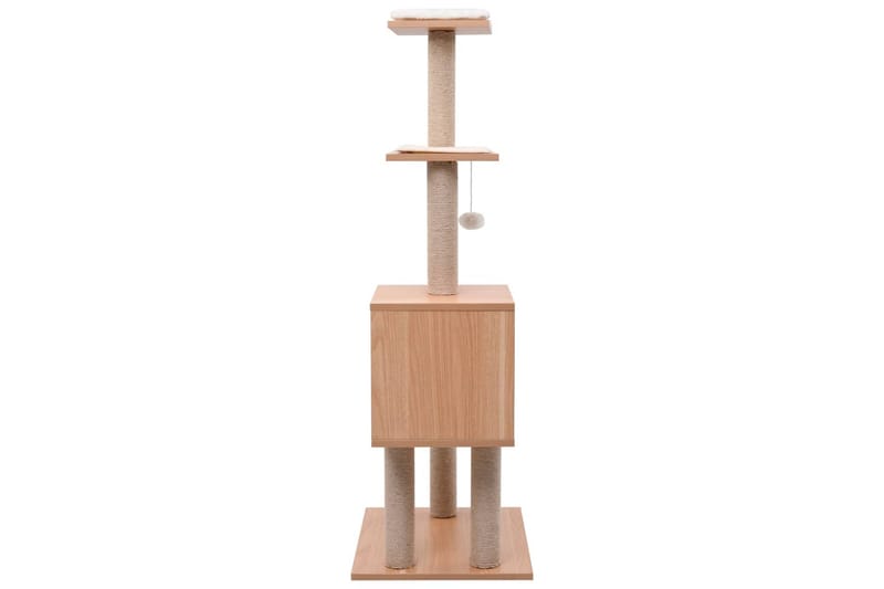 Kattetre med klorematte i sisal 123 cm - Sport & fritid - Til dyrene - Katt - Kattemøbler - Klorestativ & kloremøbler