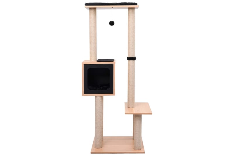 Kattetre med klorematte i sisal 129 cm - Sport & fritid - Til dyrene - Katt - Kattemøbler - Klorestativ & kloremøbler