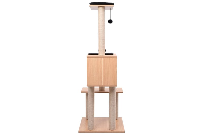 Kattetre med klorematte i sisal 129 cm - Sport & fritid - Til dyrene - Katt - Kattemøbler - Klorestativ & kloremøbler