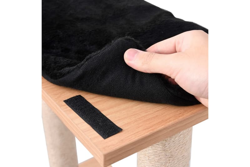 Kattetre med klorematte i sisal 129 cm - Sport & fritid - Til dyrene - Katt - Kattemøbler - Klorestativ & kloremøbler