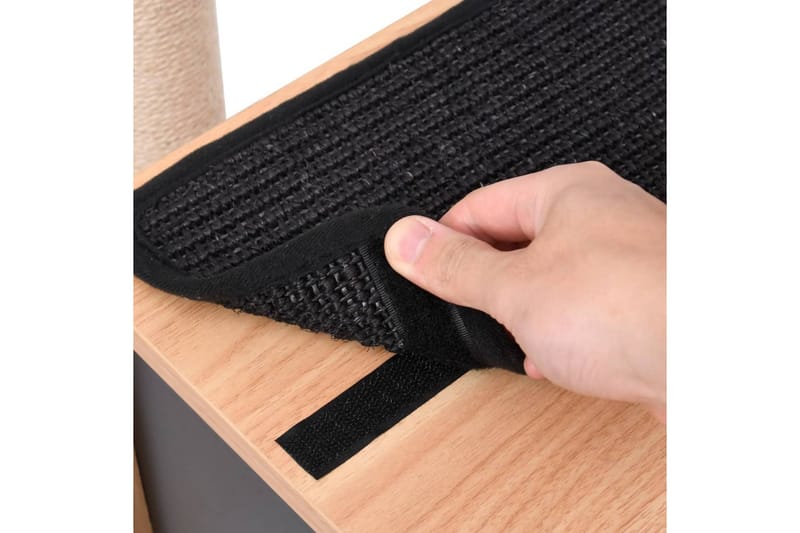 Kattetre med klorematte i sisal 129 cm - Sport & fritid - Til dyrene - Katt - Kattemøbler - Klorestativ & kloremøbler