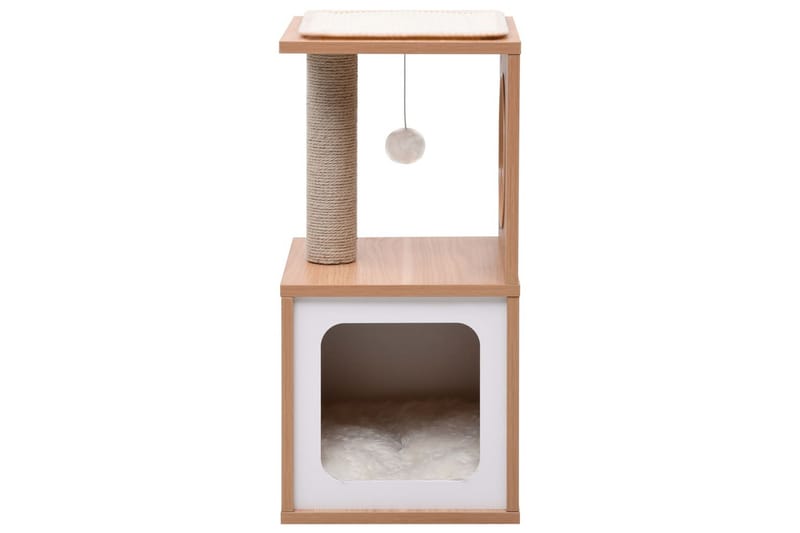 Kattetre med klorematte i sisal 60 cm - Sport & fritid - Til dyrene - Katt - Kattemøbler - Klorestativ & kloremøbler