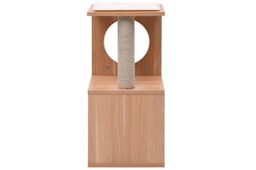 Kattetre med klorematte i sisal 60 cm - Sport & fritid - Til dyrene - Katt - Kattemøbler - Klorestativ & kloremøbler