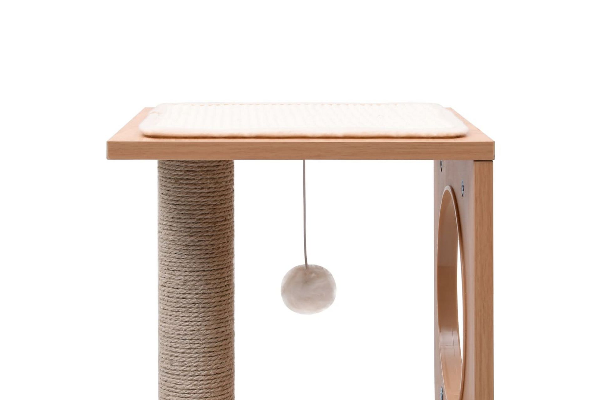 Kattetre med klorematte i sisal 60 cm - Sport & fritid - Til dyrene - Katt - Kattemøbler - Klorestativ & kloremøbler