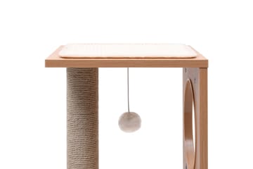 Kattetre med klorematte i sisal 60 cm - Sport & fritid - Til dyrene - Katt - Kattemøbler - Klorestativ & kloremøbler