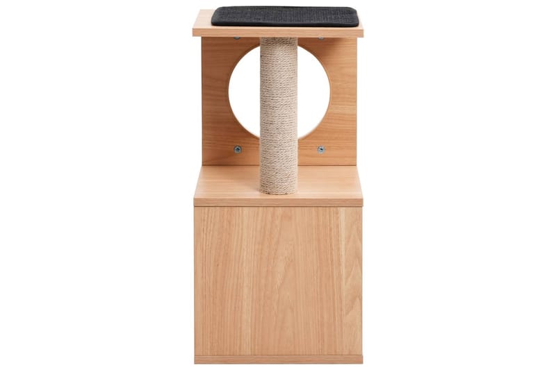Kattetre med klorematte i sisal 60 cm - Sport & fritid - Til dyrene - Katt - Kattemøbler - Klorestativ & kloremøbler