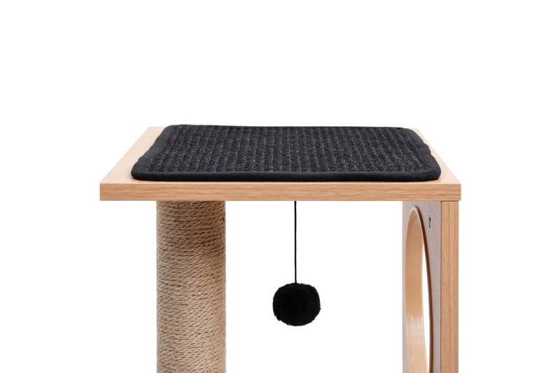 Kattetre med klorematte i sisal 60 cm - Sport & fritid - Til dyrene - Katt - Kattemøbler - Klorestativ & kloremøbler