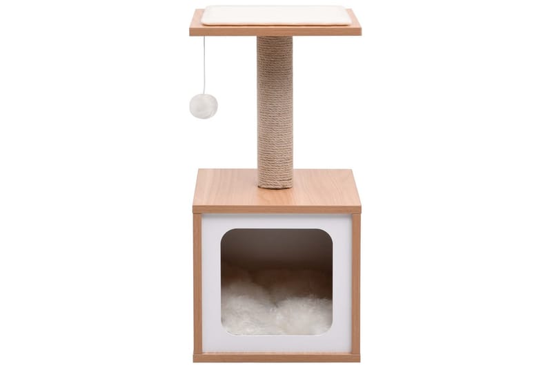 Kattetre med klorematte i sisal 62 cm - Sport & fritid - Til dyrene - Katt - Kattemøbler - Klorestativ & kloremøbler