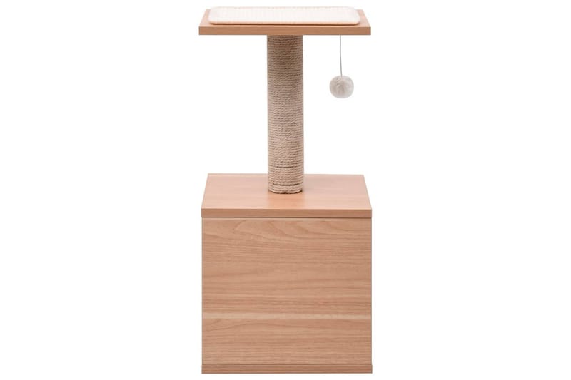 Kattetre med klorematte i sisal 62 cm - Sport & fritid - Til dyrene - Katt - Kattemøbler - Klorestativ & kloremøbler