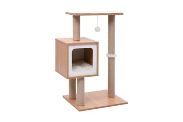 Kattetre med klorematte i sisal 82 cm - Sport & fritid - Til dyrene - Katt - Kattemøbler - Klorestativ & kloremøbler