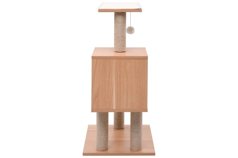Kattetre med klorematte i sisal 82 cm - Sport & fritid - Til dyrene - Katt - Kattemøbler - Klorestativ & kloremøbler