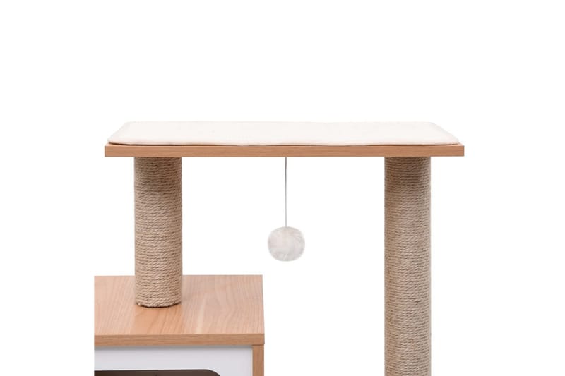 Kattetre med klorematte i sisal 82 cm - Sport & fritid - Til dyrene - Katt - Kattemøbler - Klorestativ & kloremøbler
