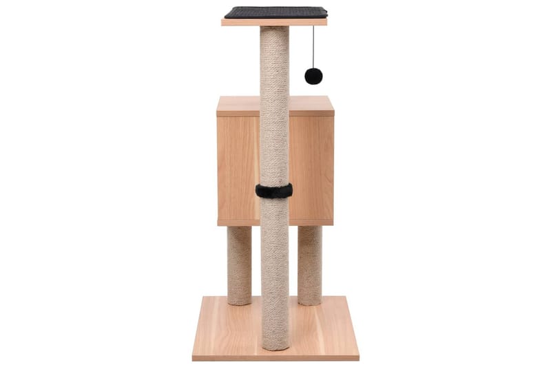 Kattetre med klorematte i sisal 82 cm - Sport & fritid - Til dyrene - Katt - Kattemøbler - Klorestativ & kloremøbler