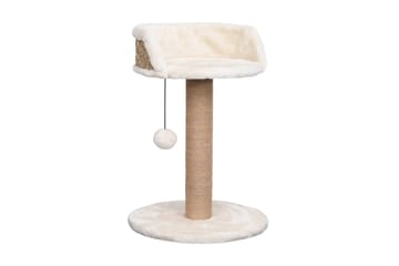 Kattetre med klorestolpe 49 cm sjøgress - Beige - Sport & fritid - Til dyrene - Katt - Kattemøbler - Klorestativ & kloremøbler