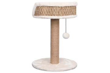 Kattetre med klorestolpe 49 cm sjøgress - Beige - Sport & fritid - Til dyrene - Katt - Kattemøbler - Klorestativ & kloremøbler