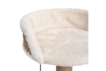 Kattetre med klorestolpe 49 cm sjøgress - Beige - Sport & fritid - Til dyrene - Katt - Kattemøbler - Klorestativ & kloremøbler