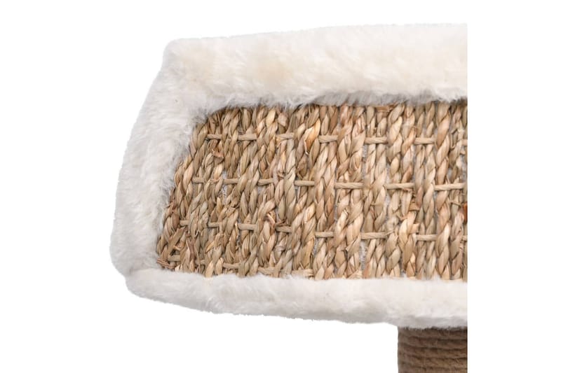 Kattetre med klorestolpe 49 cm sjøgress - Beige - Sport & fritid - Til dyrene - Katt - Kattemøbler - Klorestativ & kloremøbler