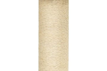 Kattetre med klorestolper i sisal mørkegrå 92 cm - Grå - Sport & fritid - Til dyrene - Katt - Kattemøbler - Klorestativ & kloremøbler