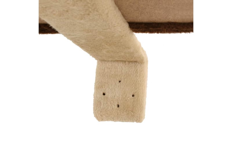 Kattetre med klorestolper i sisal veggmontert 194 cm - Beige - Sport & fritid - Til dyrene - Katt - Kattemøbler