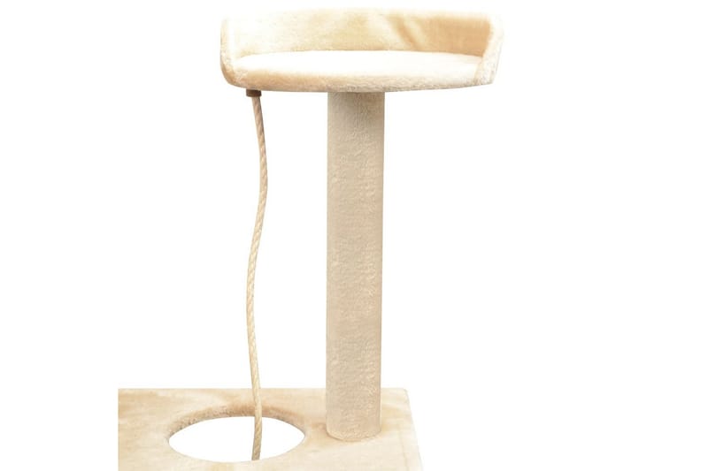 Kattetre med sisal klorestang 150 cm beige - Beige - Kattemøbler