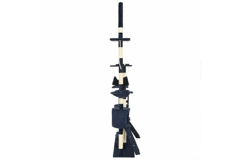 Kloretre med klorestolper i sisal 230-250 cm blå - Blå - Sport & fritid - Til dyrene - Katt - Kattem�øbler