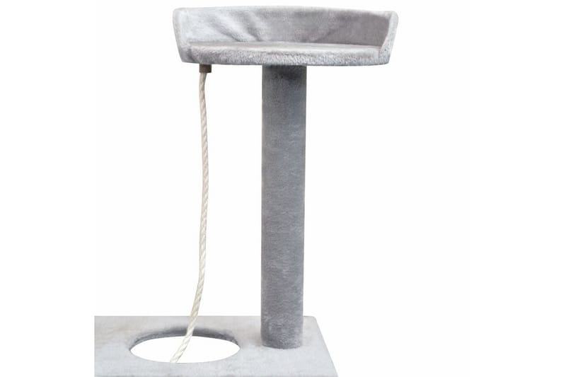 Kloretre med sisal klorestang 150 cm grå - Grå - Sport & fritid - Til dyrene - Katt - Kattemøbler