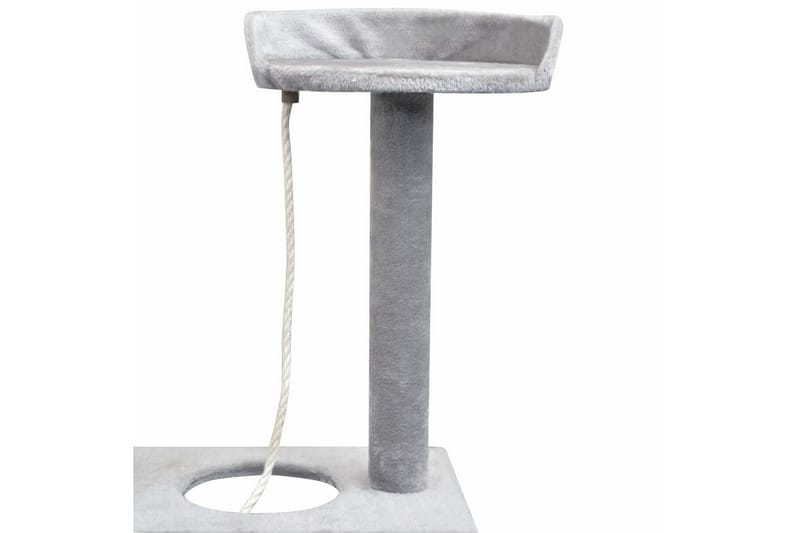 Kloretre med sisal klorestang 150 cm grå - Grå - Kattemøbler
