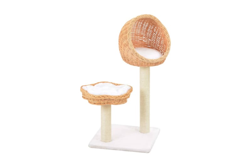 Kloretre med sisalstolpe naturlig seljetre - Kattemøbler