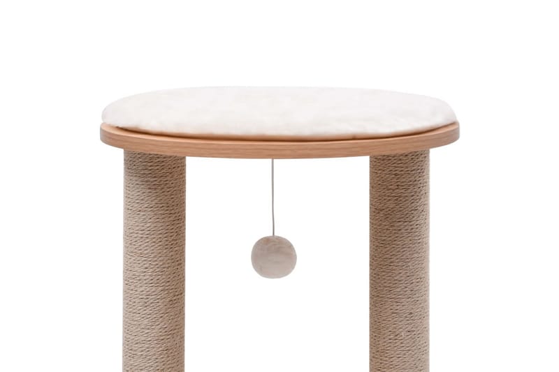Lite kattetre med klorestolper 44 cm - Sport & fritid - Til dyrene - Katt - Kattemøbler