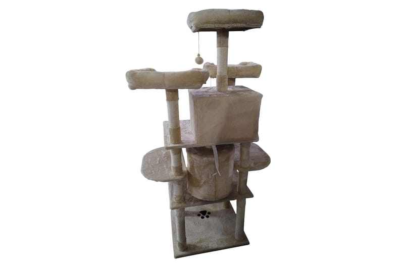 Trekker Tower Klorestativ 170 cm - Rosa - Sport & fritid - Til dyrene - Katt - Kattemøbler