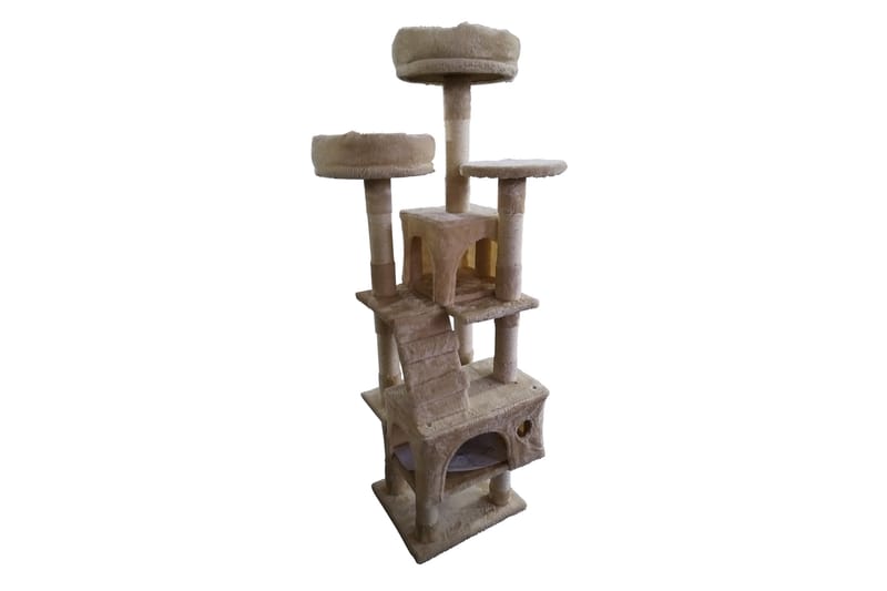 Trekker Tower Klorestativ 170 cm - Rosa - Sport & fritid - Til dyrene - Katt - Kattemøbler
