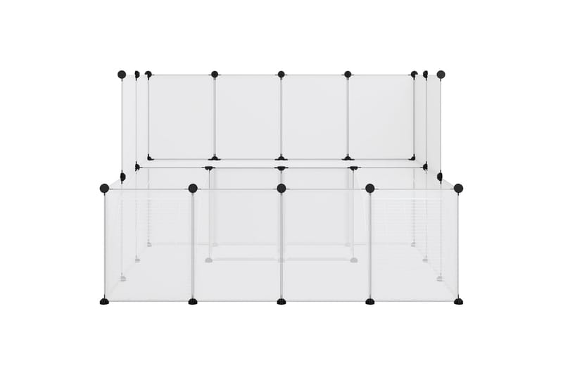 beBasic Smådyrbur gjennomsiktig 143x107x93 cm PP og stål - Gjennomsiktig - Sport & fritid - Til dyrene - Små dyr - Bur smådyr - Kaninbur & kaninhus