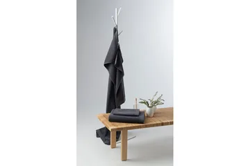 Badelaken Enzo Frotté 90 x 150 cm - Blå - Tekstiler - Tekstiler baderom - Håndklær