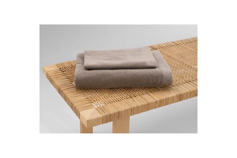 Badelaken Enzo Frotté 90 x 150 cm - Brun - Tekstiler - Tekstiler baderom - Håndklær