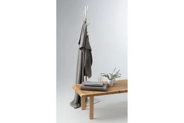 Badelaken Enzo Frotté 90 x 150 cm - Grå - Tekstiler - Tekstiler baderom - Håndklær