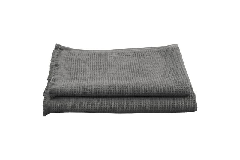 Badelaken Haze Frotté 90 x 150 cm - Grå - Tekstiler - Tekstiler baderom - Håndklær og badehåndkle