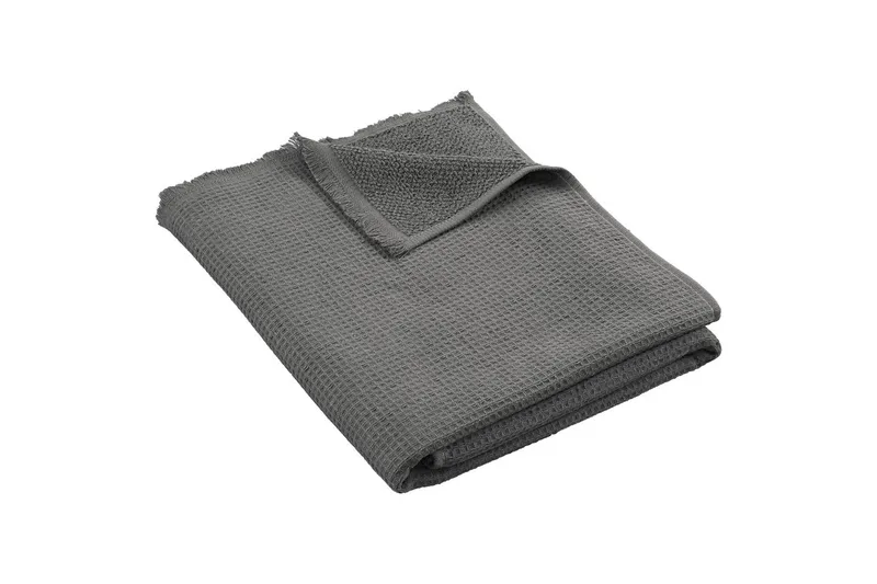 Badelaken Haze Frotté 90 x 150 cm - Grå - Tekstiler - Tekstiler baderom - Håndklær og badehåndkle